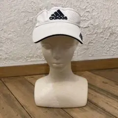 V1984 adidas ゴルフ サンバイザー ホワイト