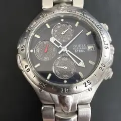 GUESS WATERPRO STEEL クロノグラフ メンズ 腕時計のサムネイル