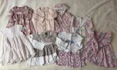 Next・Gap他 女の子 80-90 豪華8点セット 新品あり