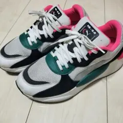 レア品 PUMA プーマ RS-9.8 スペース マルチカラー 23.0cm