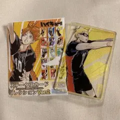 ハイキュー‼︎ ステータスカードコレクション 月島 及川 青根