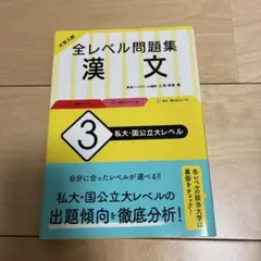 旺文社　全レベル問題集　漢文