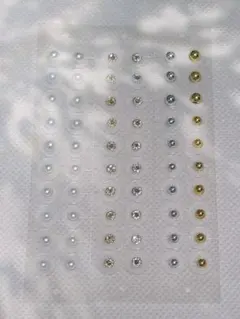 【お得なセット】耳ツボジュエリー　60粒　シンプルセット