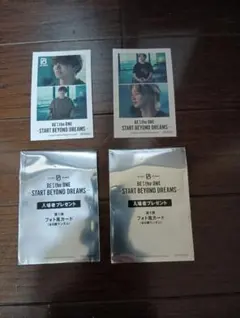 BE:FIRST 映画 入場特典 フォト風カード 　ジュノン　　他　2枚セット