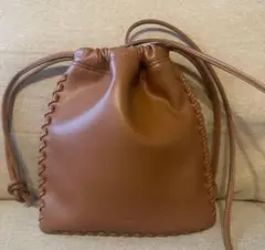 ペルケ ☆新品 山羊革 メッシュ ドロスト ショルダーバッグ 