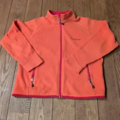 mont-bell キッズ フリースジャケット 120cm　シャミース