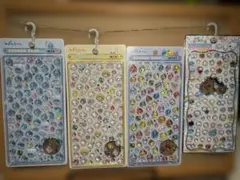 ボンボンドロップ しずくちゃん等シール4パック