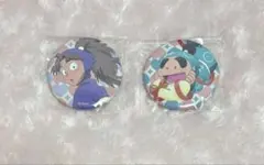 忍たま乱太郎 はぁとふる大作戦 竹谷 缶バッジ アニカフェ アニメイト
