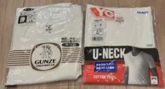 GUNZE tシャツ　Mサイズ コットン100%と長ズボンLサイズ　2セット