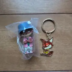 ズートピア ニック フィギュア キーホルダー セット☆