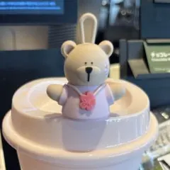 リユーザブルカップ用　キャップのみ　ベアリスタ　桜　SAKURA スタバ