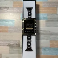 ELECOM プレミアムチェーンバンド （ブラック） 41/40/38mm