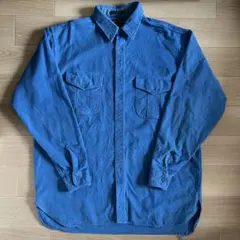 Eddie Bauer コットン長袖シャツ XL
