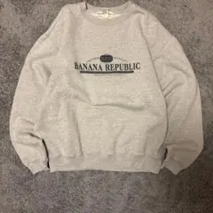 1990s バナリパ　ロゴスウェット　グレーのサムネイル