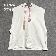 ♦︎美品☆ DANZA タンクトップパーカー フード付 ダンス　ジム　スポーツ　Sのサムネイル