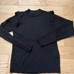 しまむらフリルセーターL