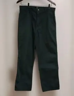 HUF ワークパンツ ダークグリーン 30サイズのサムネイル