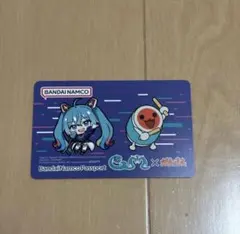 太鼓の達人 初音ミク ガンダム45周年 コラボ衣装 限定 バナパス 1点