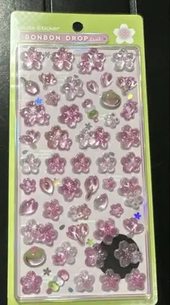 クーリア　ボンボンドロップシール　さくら