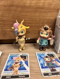 Zootopia x Molly Nibbles & Gazelleフィギュア