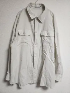 JEANASIS 長袖シャツ ベージュ オーバーサイズのサムネイル