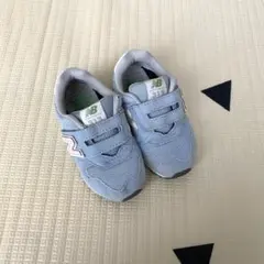 ニューバランス　キッズ　スニーカー　靴　水色　313 14cm