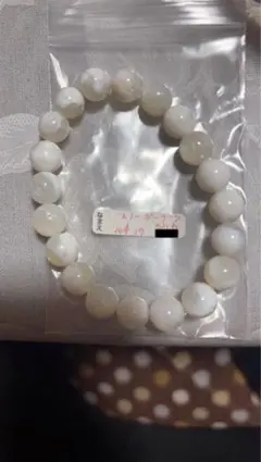 ホワイトオニキス ブレスレット 約18cm