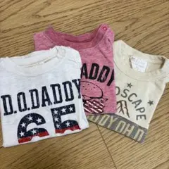 DADDY OH DADDY 半袖Tシャツ 3枚セット 90cmのサムネイル