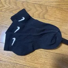 NIKE ソックス ブラック 3足セットのサムネイル