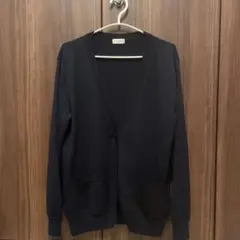 DRIES VAN NOTEN メリノウール カーディガン ネイビーのサムネイル