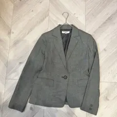 NATURAL BEAUTY BASIC グレー テーラードジャケット M