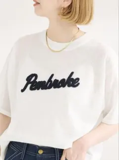 B.C STOCKベーセーストック★シアーサガラ刺繍プルオーバーニット