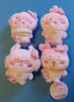 ちいかわ ぬいぱれっと　～さくらいろ～　マスコット２　全4種セット