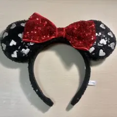 ディズニー カチューシャ ミニー スパンコール