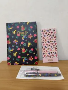 FEILER 花柄ノート メモ帳 ペンセットのサムネイル