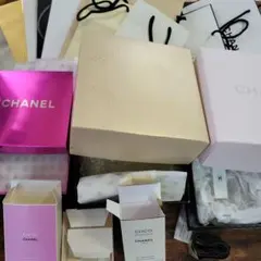 CHANEL ショップ袋 空箱 香水箱のみ(中身なし) セットのサムネイル