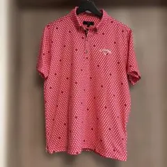 Callaway 赤 ポロシャツ　Lサイズ