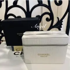 CHANEL mamauy様ご専用です❣️ バニティケースツィードベージュ