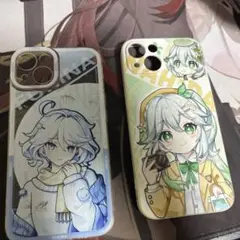 キャラクターイラスト iPhone用ソフトケース