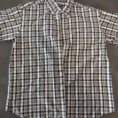 【OLD UNIQLO 】半袖チェックシャツ Mサイズのサムネイル