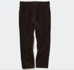 UNIQLOスマートアンクルパンツ2WAYストレッチ（コーデュロイ M ブラウン