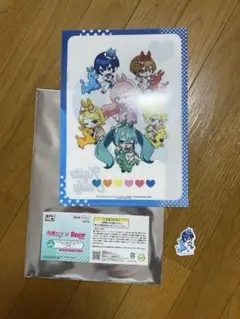初音ミク×RODY クリアファイル＆ステッカー J賞 タイトーくじ