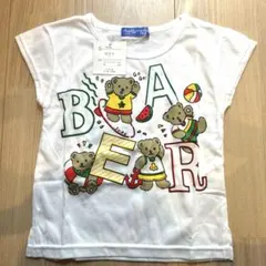 【新品タグ付】　Tシャツ　100 Arlly mama petit くまのサムネイル