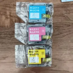 ブラザー　互換インクカートリッジ 3色セットのサムネイル