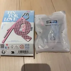 【X】POP MART LABUBU Pin for Love イニシャルX