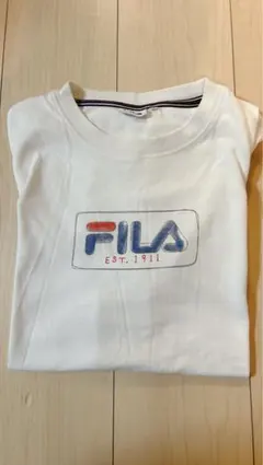 子供服 FILA フィラ Tシャツ 白T 【〜3/29今週末限定セール‼️】