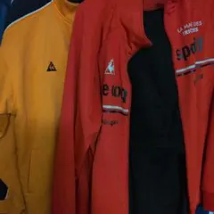 le coq sportif ジャージ上下セット XOサイズ ✕２のサムネイル