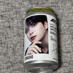 ATEEZ サントリー オリジナルラベル 缶 サイン付き ジョンホ