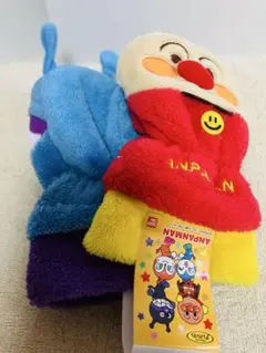 新品タグ付き アンパンマン バイキンマン手袋