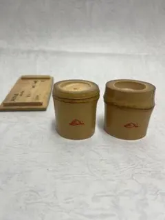 黒田宗傳　竹一双　蓋置　（後藤瑞巌　箱書/在判） 黒田宗傳 竹一双 蓋置 （後藤瑞巌 箱書/在判） - メルカリ